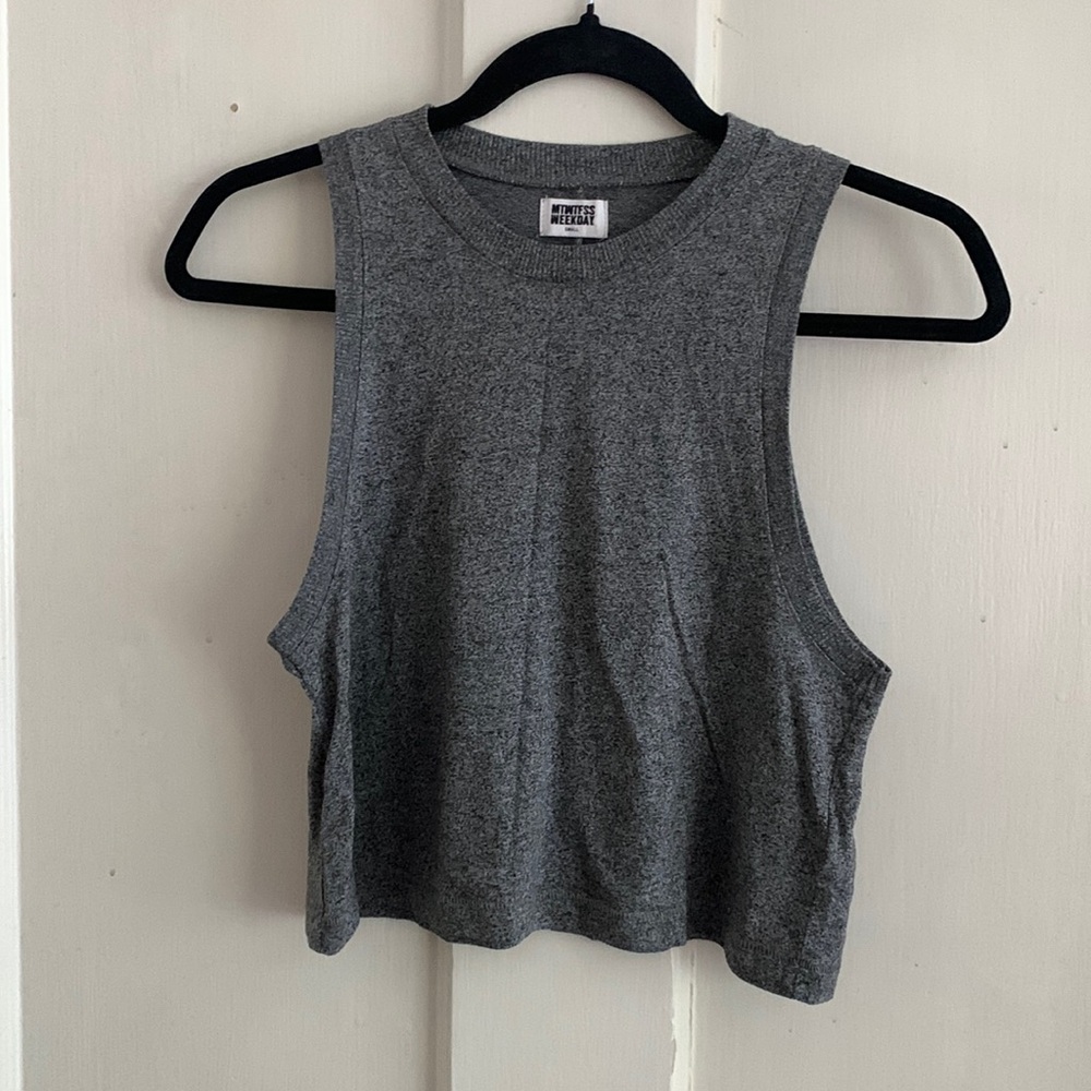 Weekday crop sleeveless top